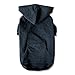 Ellie Dog Wear Charcoal Gray Adventure Zip Up Dog Hoodie with Hook & Loop Pockets and Adjustable Drawstring Hood - Extra Small to Extra Large. Comfortable & Versatile Dog Hoodies (M)