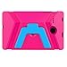 LEDNICEKER Kids Case for Samsung Galaxy Tab E 8.0 inch - Light Weight Shock Proof Kids Friendly Foldable Kickstand Protective Case for Samsung Galaxy Tab E 8-inch Tablet - Magenta/Rose