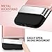 ESR Metal Kickstand Case for iPhone Xs/X, [Vertical and Horizontal Stand] [Reinforced Drop Protection] Hard PC Back with Flexible TPU Bumper for The iPhone Xs/X, Rose Gold