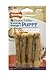 Nylabone Healthy Edibles Natural Puppy Chews Long Lasting Treats for Puppies, Turkey & Sweet Potato Flavor, X-Small/Petite (4 Count)