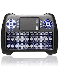 Mini Wireless Touchpad Rechargable Keyboard,Wireless Backlit Keyboard,ANEWKODI 2.4Ghz Handheld Gaming Remote Control with Mouse for Xbox,PC,Pad,Android TV Box,HTPC,IPTV.