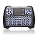 Mini Wireless Touchpad Rechargable Keyboard,Wireless Backlit Keyboard,ANEWKODI 2.4Ghz Handheld Gaming Remote Control with Mouse for Xbox,PS3,PS4,PC,Pad,Android TV Box,HTPC,IPTV.