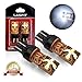 ArtMuseKitsMikash LASFIT 7443 7440 992 T20 LED Bulbs Polarity Free 6000K Super Bright Use for Back Up Reverse, Daytime Running, Parking Lights, Xenon White (Pack of 2)