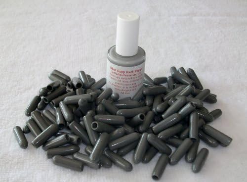 Uber Goop Dark Grey Dishwasher Rack Coating/glue w/130 Caps by Uber Goop