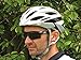 Open Road UV400 Wraparound Protection Lightweight and durable Sports Sunglasses with Hard Protective Case, Black
