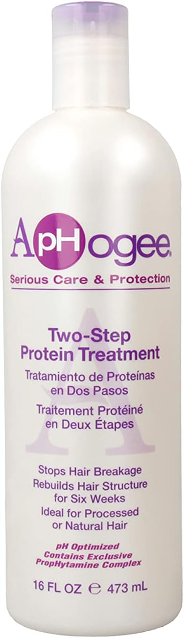 ApHogee Two Step Protein Treatment 473ml Hair Repair Damaged Strength