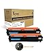 with IC Chip V4INK Compatible Replacement for HP 30A CF230A Toner Cartridge for use in HP Laserjet Pro MFP M227fdw m277fdn, HP Laserjet Pro M203dw m203dn, 2 Pack