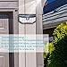 New Upgraded 36 LED Solar Lights with Wide Angle Illumination,Outdoor Motion Sensor Waterproof Wall Light Wireless Security Night Light with 3 Modes for Driveway Garden Back Door Step Stair Fence Deck