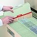 Smead Pressboard Fastener File Folder with SafeSHIELD Fasteners, 2 Fasteners, 1/3-Cut Tab, 2