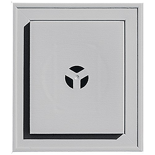 Builders Edge 130110002016 Squared Mounting Block 016, Gray