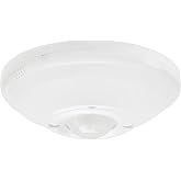 Maxxima Ceiling Mount 360&deg; PIR Occupancy Sensor, Hardwired Motion Sensor | LED Compatible, Commercial or Residential, Max Height 15ft, 120-277V, Automatic Sensing Solution