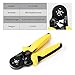 Amzdeal Ferrule Crimper Ferrule Crimping Tool Crimper Pliers Set with Wire Stripper and 1200 Terminal Connector Sleeves, Used for Crimping and Stripping 23-8 AWG Cable
