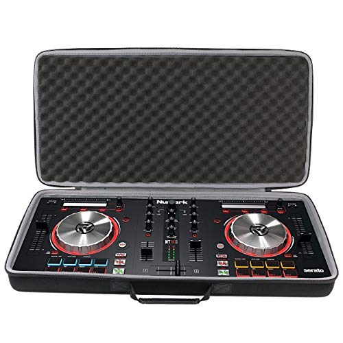 co2crea Hard Travel Carrying Case for Numark Mixtrack Pro 3/ Numark Mixtrack Platinum | 4-channel USB DJ Controller