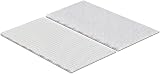 VELCRO Brand 2 Pack Heavy Duty White Stick On Strips 50mm x 100mm