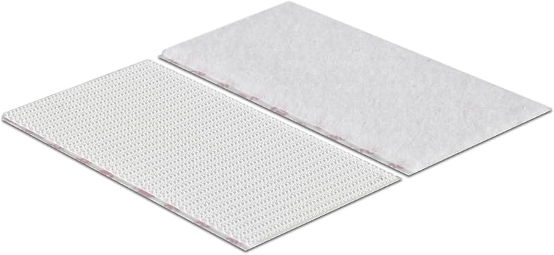 VELCRO Brand 2 Pack Heavy Duty White Stick On Strips 50mm x 100mm
