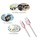 Micro USB Cable, Nylon Braided Android Charger Cord High Speed USB2.0 Sync Charging Cables Rose Gold Compatible Samsung, HTC, Motorola, Nokia, Google, Android Tablets(6FT 1PACK)