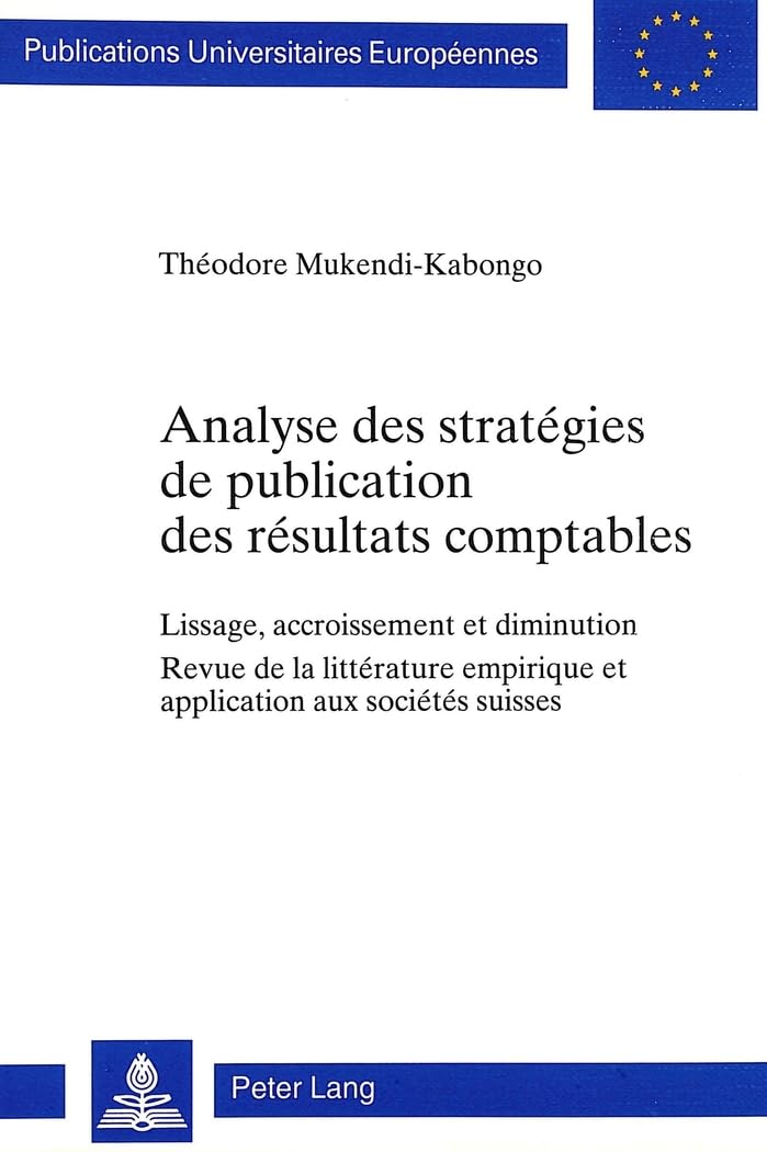 Analyse des stratégies de publication des