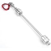 Float Switch Water Level Sensor Stainless Steel Double Ball Horizontal Liquid Level Control for Water Tank Pool Pump Aquarium Pond(250mm / 9.84in)
