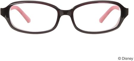 Amazon Disney ディズニー 花粉症対策メガネ Zoff Air Visor 日常使いしやすいメガネタイプ ダークパープル 度なし おしゃれ 子供用 キッズ Sサイズ Zoff Air Visor 花粉 防塵メガネ