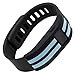 WITHit Designer Sleeve Compatible with Fitbit Charge/Fitbit Charge HR - Band Cover - Stripe (Slate)