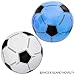 12 SOCCER BALLS INFLATABLE New Mixed Colors 16