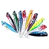 Laimeng9cm-Plastic-Popper-Fishing-Lures-Bass-Top-water-Rattles