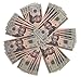 Prop Money Full Print 2 Sided $2000 Fake Money Motion Picture Money $20 Dollar Bills Realistic Money Stacks,Copy Money Play Money That Looks Real for Movie, TV, Videos, Birthday Party