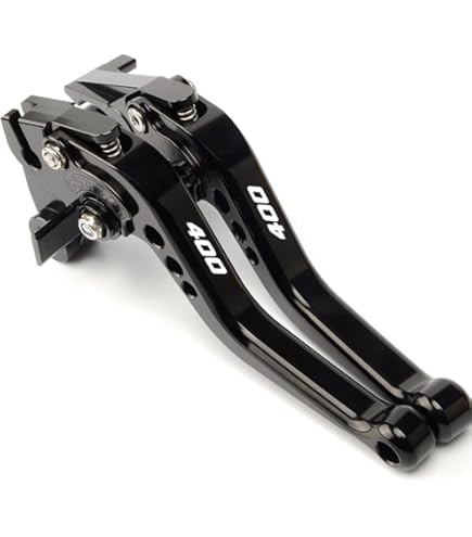 MTCRIGHTER 3D Fishbone Pattern Short Brake Clutch Lever For Honda Scrambler SCL500 CL300 CL500 CL Street 2023-2024 CNC Aluminum Alloy Made (Orange - View #8