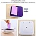 Post-it Dispenser, Post-it Pop-up Notes Dispenser/Holder with Strong Suction Bottom, One-handed Dispensing, Sticky Note Holder for 3 x 3-Inch Notes, includes two 100 Sheets Post-it Note Pad (Purple)