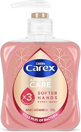 Carex Macadamia Oil Antibacterial Hand Wash 6 x 250ml 3x Moisturisers view 2
