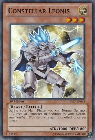 YU-GI-OH! - Constellar Leonis (HA07-EN043) - Hidden Arsenal 7: Knight of Stars - 1st Edition - Super Rare