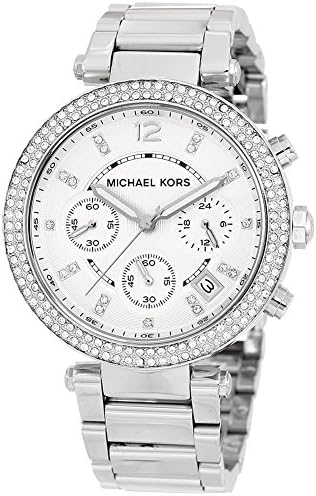 Michael Korss Women's Parker Silver-Tone Watch MK5353