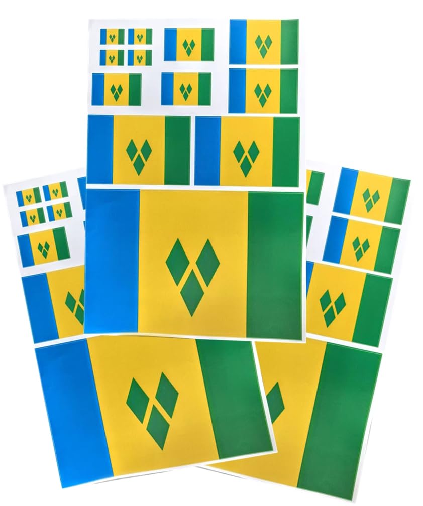 EUIOSFDC Decal in Multiple Sizes Saint Vincent