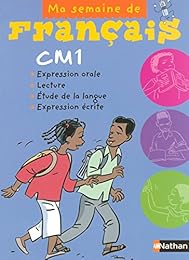 Ma semaine de français, CM1
