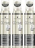 Schwarzkopf Styliste Ultime Amino-Q Mousse, 8 Ounce (Pack of 3)