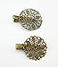 yueton Pack of 6 Vintage Leaf Flower Shape Hair Clip Headwear Lady Hair Accessories