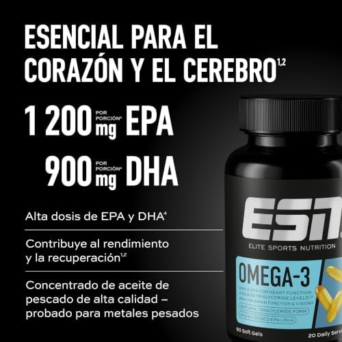 Ómega-3, 60 cápsulas