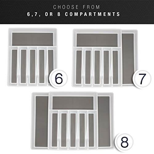 5 Sorbus+Organizer+Expandable+Silverware+Multi+Purpose