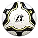 Baden Low Bounce Futsal Practice Ball, Grey/White/Blue, 4
