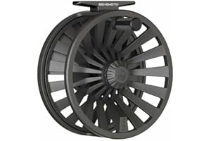 Redington Behemoth Fly Reel – Heavy-Duty Carbon Drag, Large Arbor, Die-Cast Frame & Deep V-Spool – Freshwater & Saltwater Fly