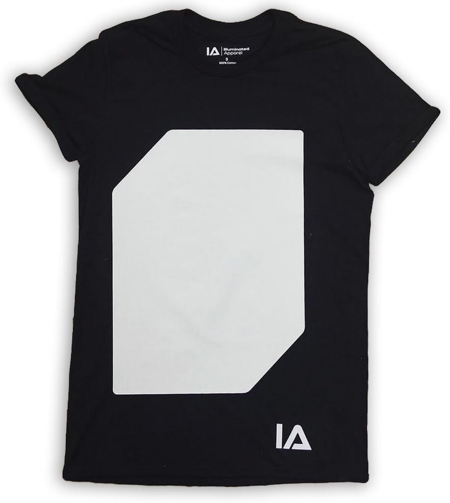 Illuminated Apparel Interactive Draw with Light Glow in The Dark T-Shirt