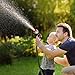Dependable Garden Hose Nozzle with Easy Grip Handle and 7 Pattern Aluminum Water Spray - for Easy Extended Use