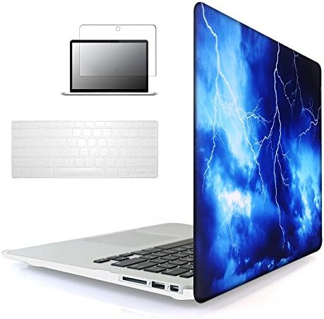 MacBook Pro 13 Case 2016 &amp; 2017 Release A1706/A1708,TOBSKBY Plastic Hard Case Shell Cover with Keyboard Cover &amp; Screen Protector Macbook Pro 13 Inch with/without Touch Bar and Touch ID,Lightning