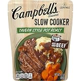Campbell's Slow Cooker Sauces Tavern Style Pot Roast, 13 oz. Pouch (Pack of 6)