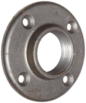 pipe iron flange floor female anvil malleable npt fitting ductile finish flanges puddle homemade bodybuilding industrial cast foundry conduit pullup