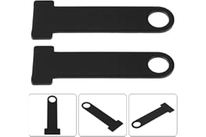 Universal Helmet Strap D-Ring Lock,Helmet Strap d ring Lock Stainless Steel Motorcycle Universal for Black