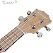 Kmise Banjo Ukulele 4 Strings Uke 23 Inch Concert Size Maple Wood Banjolele