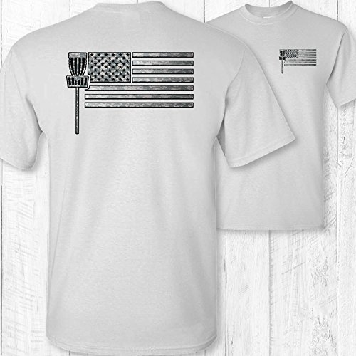 Men's American Flag Disc Golf Shirt