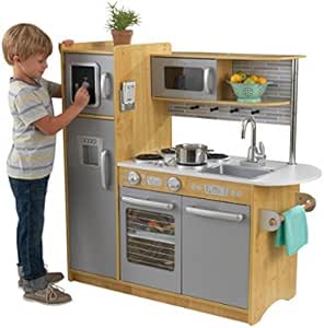 KidKraft 53298 Cocina de juguete Uptown de maderapara niños con