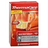ThermaCare HeatWraps Lower Back & Hip Size S-M - 2 ct, Pack of 5